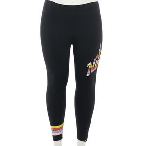 Nike Women's Sportswear Core Printed 7/8 Leggings Size 1X